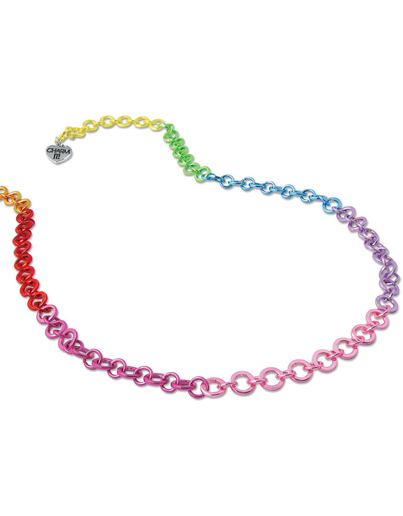 High Intencity Corporation CHARM IT! CHARM IT! Rainbow Chain Necklace