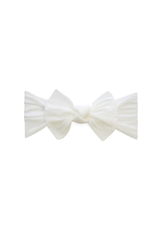 Baby Bling Itty Bitty Knot White