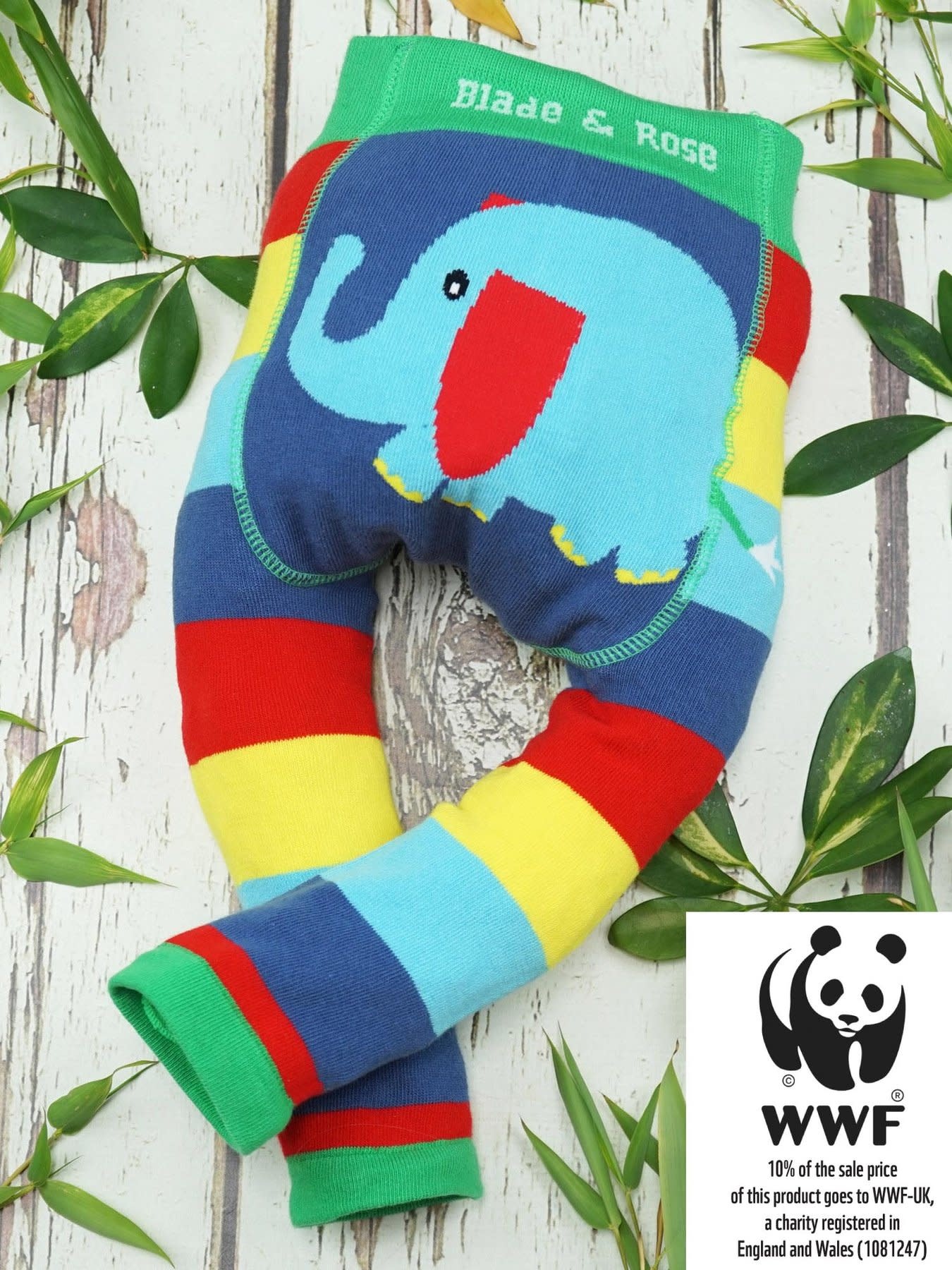 blade and rose rainbow leggings