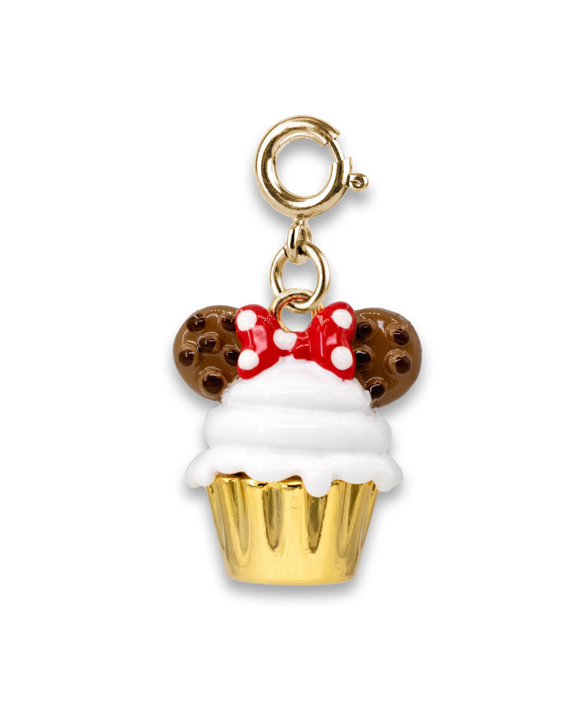 High Intencity Corporation CHARM IT! CHARM IT! Gold Minnie Cupcake Charm