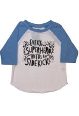 Tracy's Treasures Every Superhero Needs a Sidekick Baseball Tee