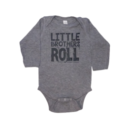 Little Brother Roll Long Sleeve Onesie