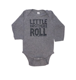Tracy's Treasures Little Brother Roll Long Sleeve Onesie