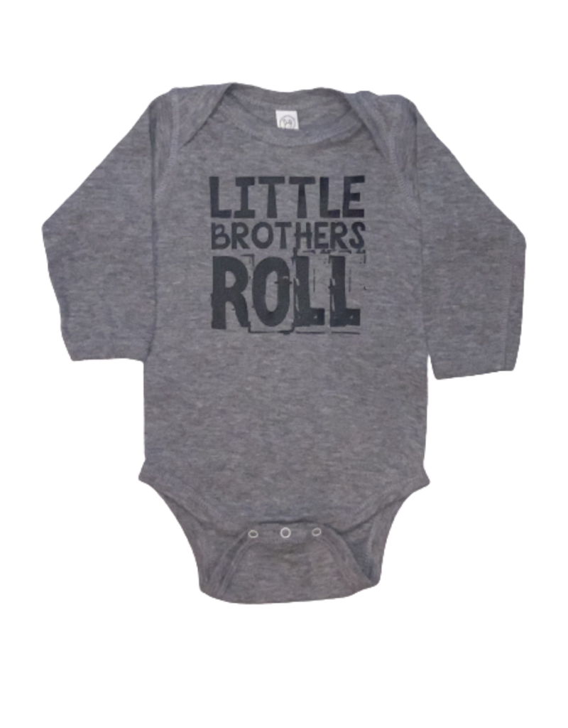 Tracy's Treasures Little Brother Roll Long Sleeve Onesie