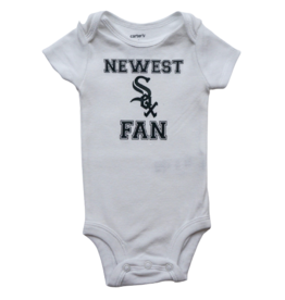Newest Sox Fan Short Sleeve Onesie