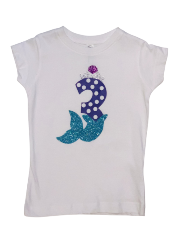 Mermaid Birthday Shirt