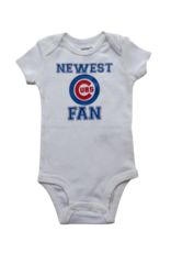 Bows & Babes Newest Cubs Fan Short Sleeve Onesie