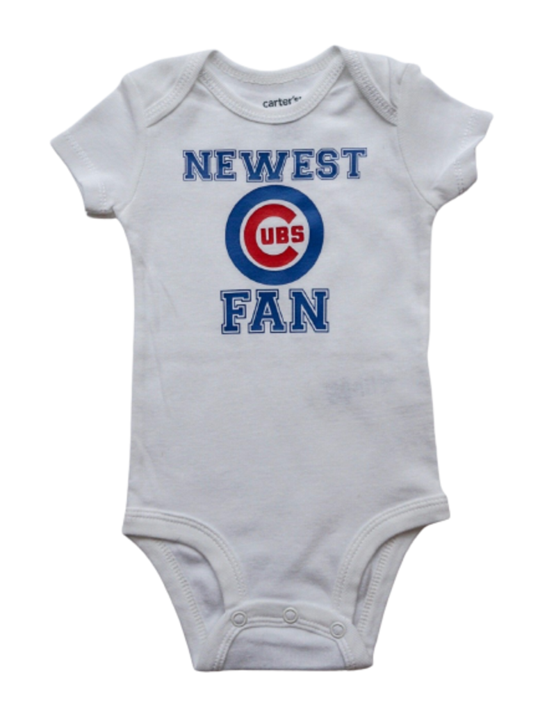 Nanycrafts' Grandpa Says I'm A Cubs Fan Baby Bodysuit, Baby Cubs Fan Outfit