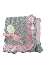 Silver Icicle Double Plush Blanket