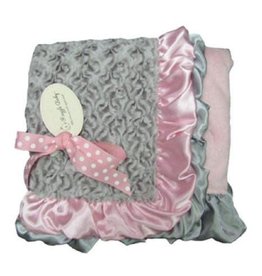 Silver Icicle Double Plush Blanket