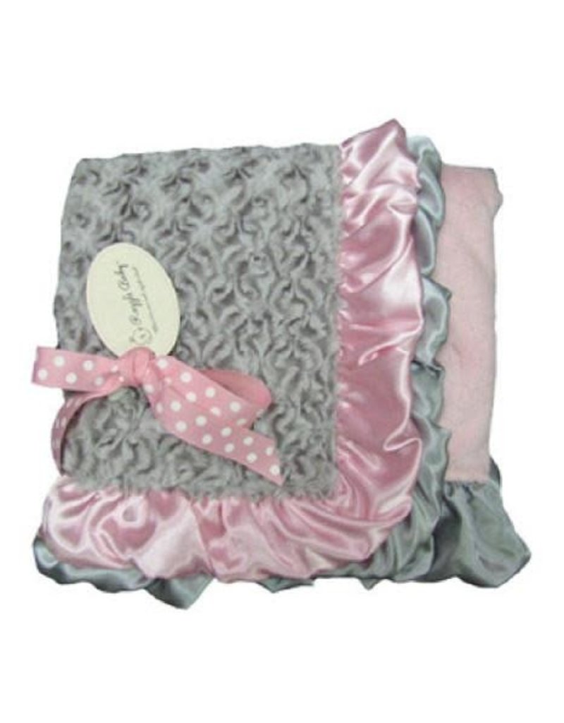 Silver Icicle Double Plush Blanket