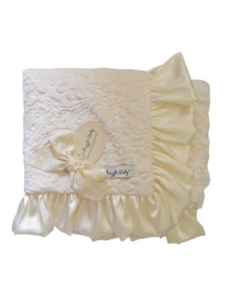 Ivory Double Plush Blanket