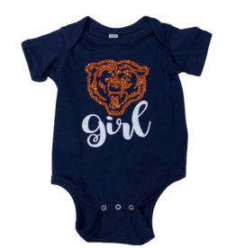 Tracy's Treasures Bears Girl Short Sleeve Onesie