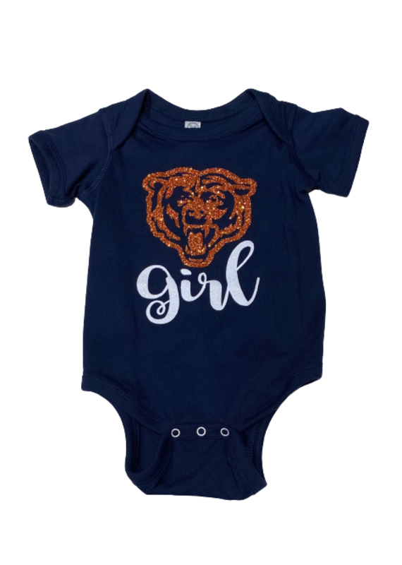 Bows & Babes Bears Girl Short Sleeve Onesie