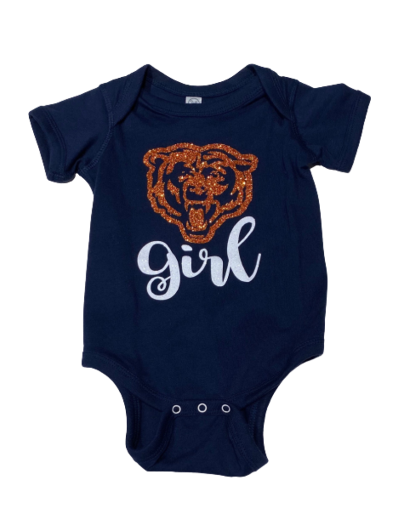 Bows & Babes Bears Girl Short Sleeve Onesie