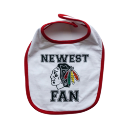 Tracy's Treasures Newest Blackhawks Fan Bib