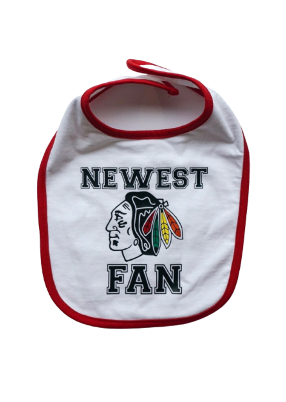 Tracy's Treasures Newest Blackhawks Fan Bib