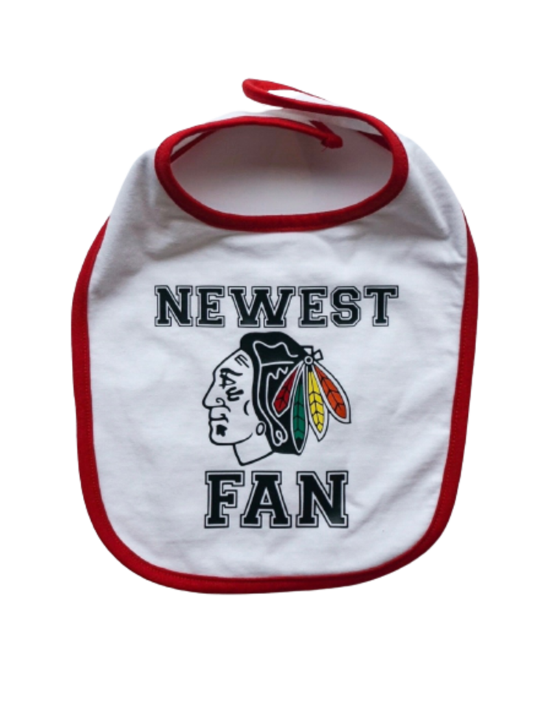 Tracy's Treasures Newest Blackhawks Fan Bib