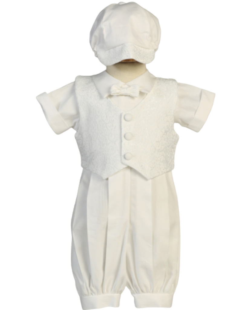 Allen Christening Romper Set