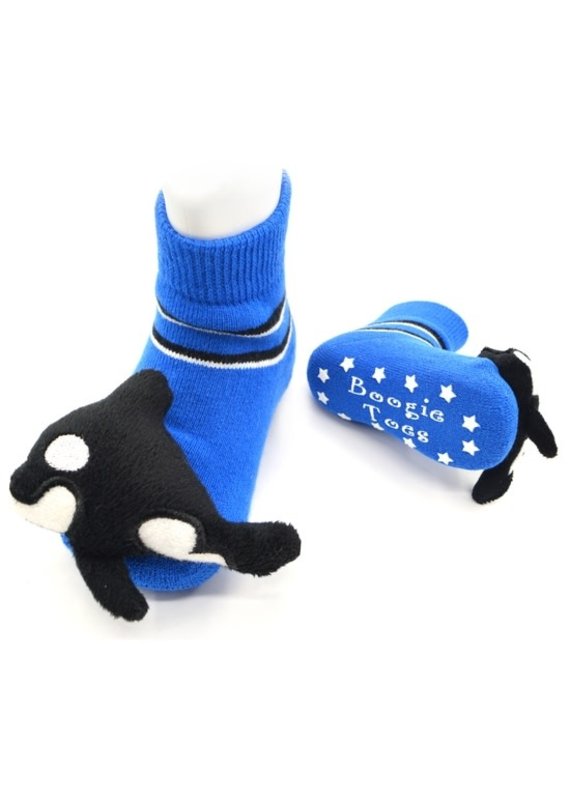 Baby Orca Rattle Socks 0-12m