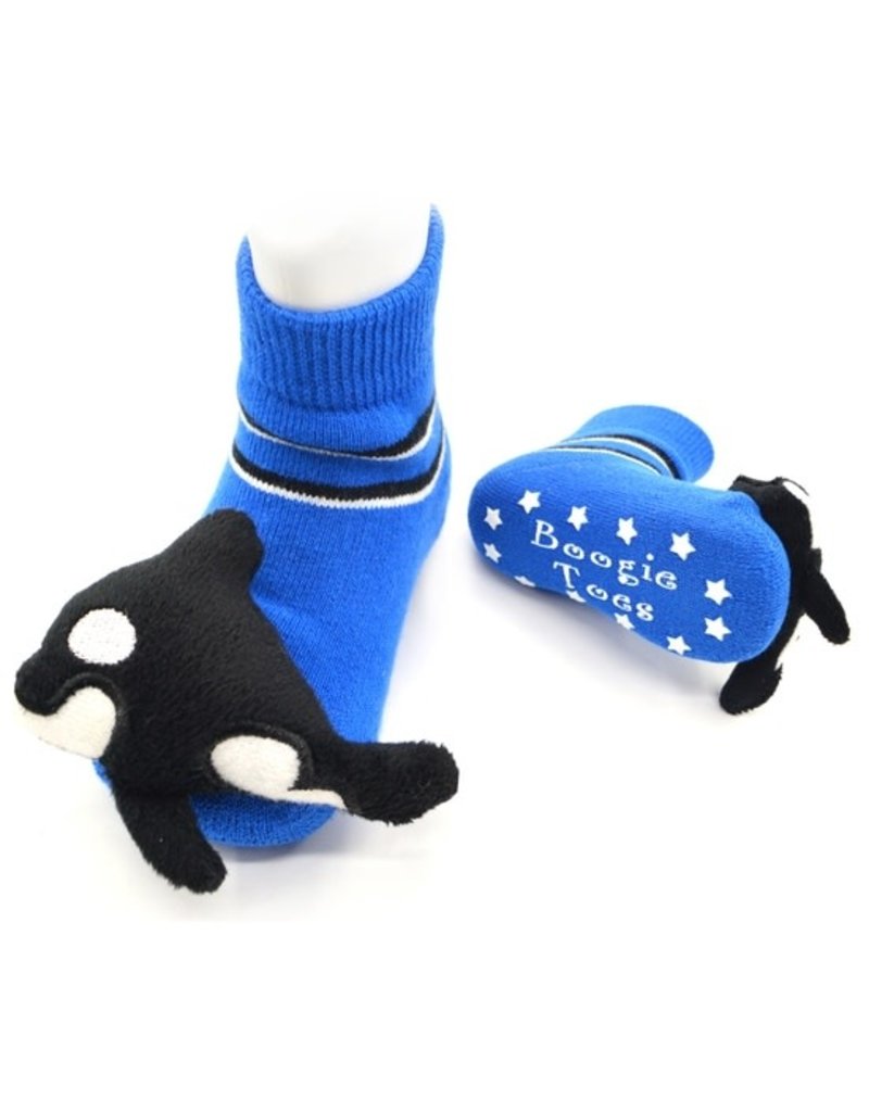 Baby Orca Rattle Socks 0-12m