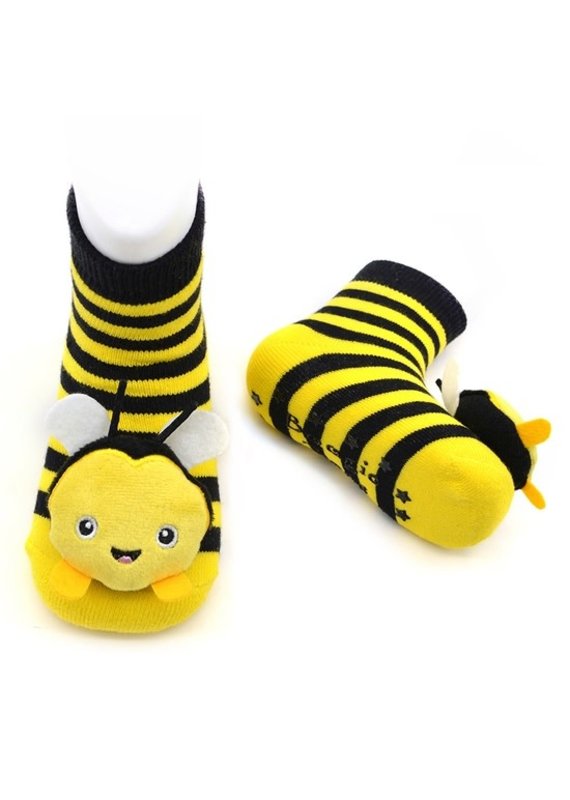 Liventi Bumblebee Rattle Socks 0-12m