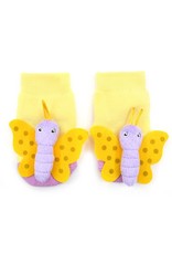 Butterfly Rattle Socks 0-12m