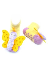Butterfly Rattle Socks 0-12m