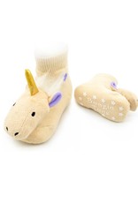 Liventi Golden Unicorn Rattle Socks 0-12m