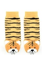 Liventi Tiger Rattle Socks 0-12m