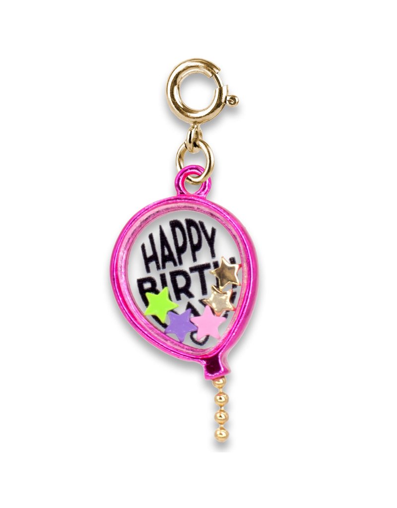 CHARM IT! Gold Birthday Balloon Shaker Charm