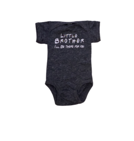 Tracy's Treasures Little Brother FRIENDS Short Sleeve Onesie