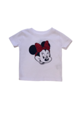 Tracy's Treasures Minnie with Red Glitter Bow Shirt
