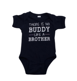 Tracy's Treasures No Buddy Like a Brother Onesie Short Sleeve