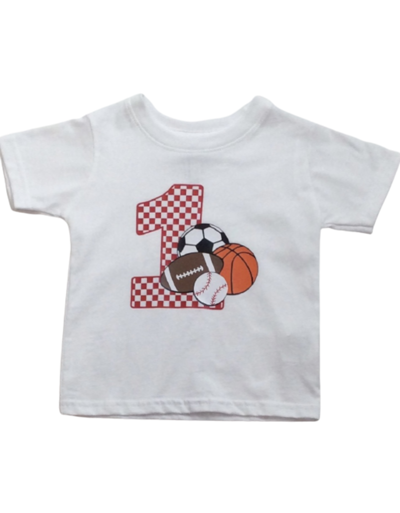 Sports Birthday Short Sleeve Shirt