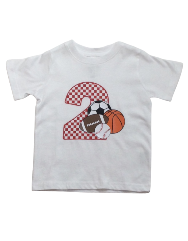 Sports Birthday Short Sleeve Shirt