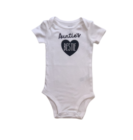 Tracy's Treasures Auntie's Bestie Infant Onesie