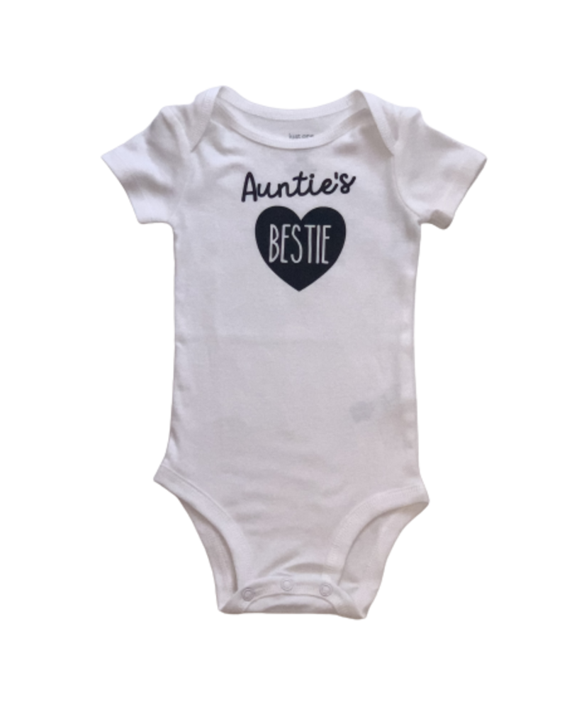 Tracy's Treasures Auntie's Bestie Infant Onesie
