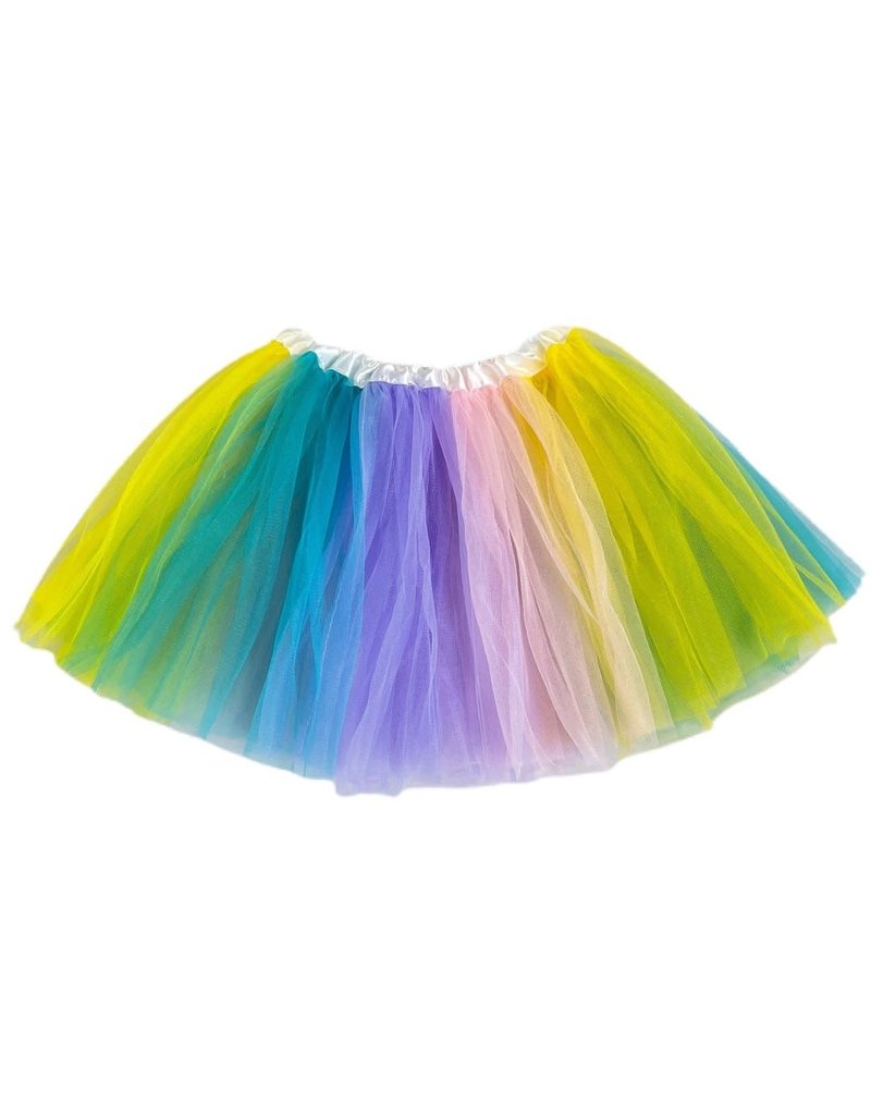Tutu Toddler Girl Pastel Rainbow