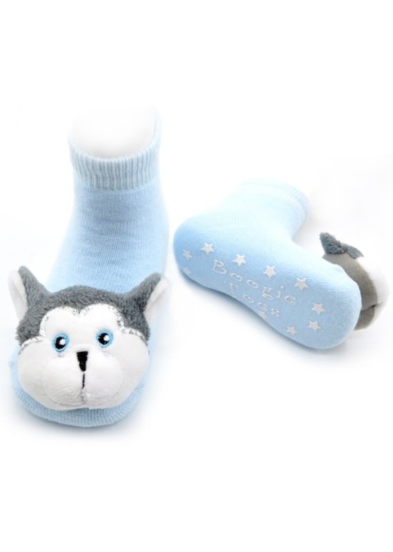 Baby Wolf Rattle Sock 0-12m