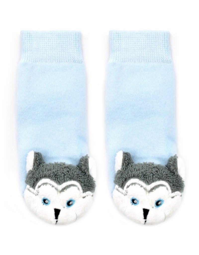 Baby Wolf Rattle Sock 0-12m