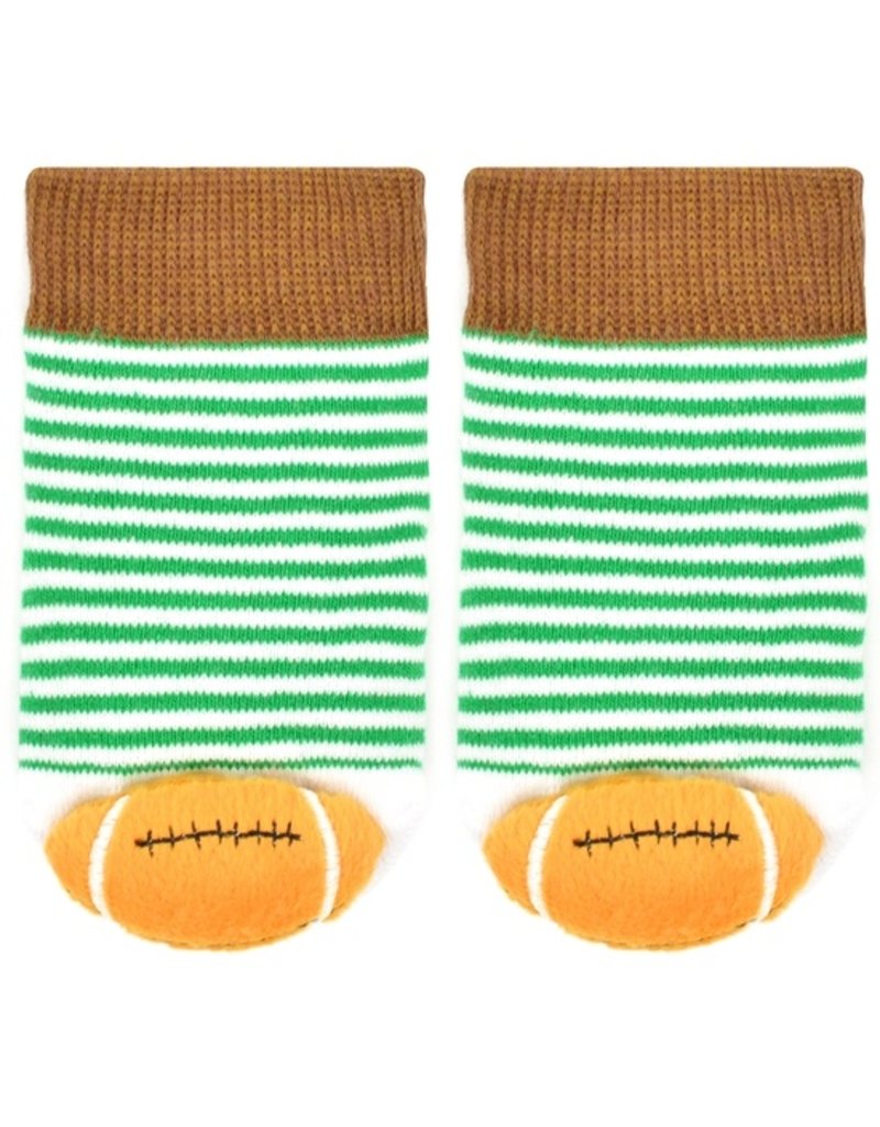 Football Rattle Socks 0-12m