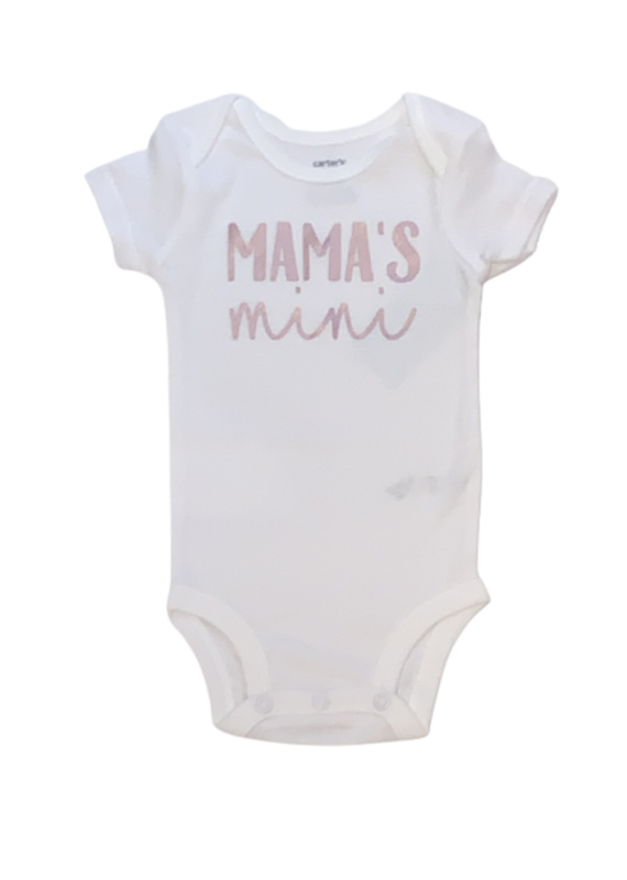 Mama's Mini Short Sleeve Onesie