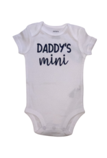 Tracy's Treasures Daddy's Mini Short Sleeve Onesie
