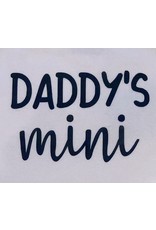 Bows & Babes Daddy's Mini Short Sleeve Onesie