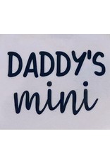 Daddy's Mini Short Sleeve Onesie