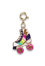 CHARM IT! Gold Rainbow Rollerskate Charm