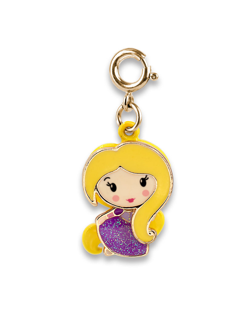 CHARM IT! Gold Swivel Rapunzel Charm