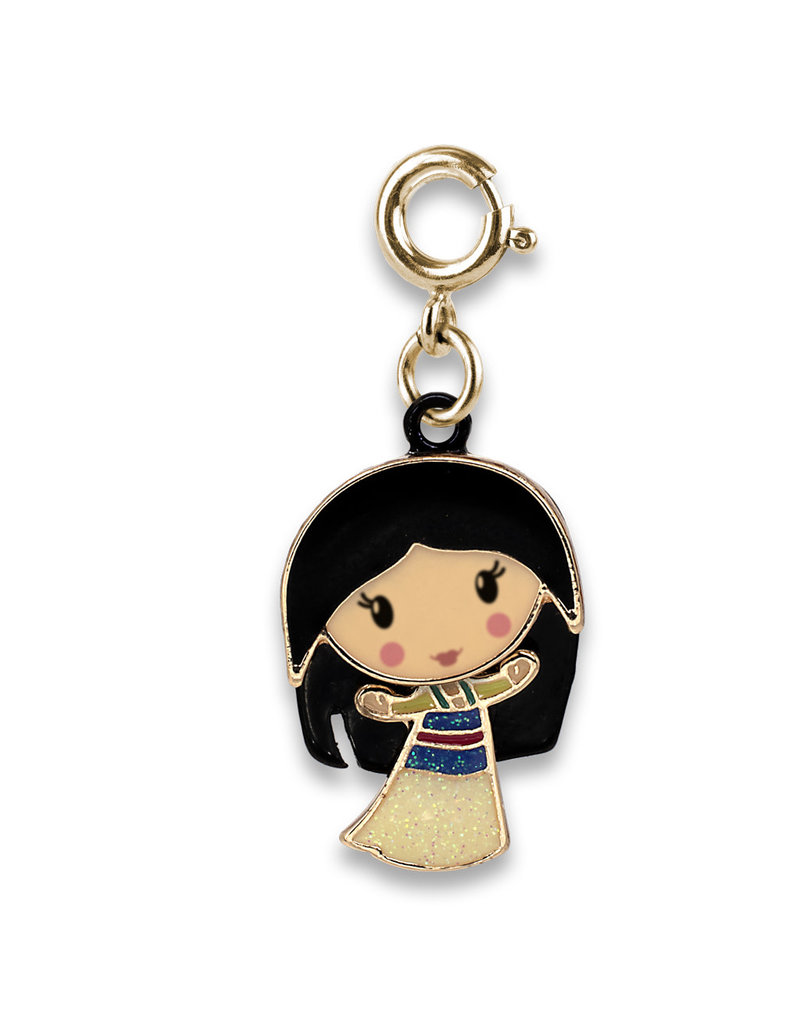 CHARM IT! Gold Swivel Mulan Charm