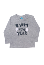 Happy New Year Gray Shirt